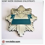Kolekcjonerska odznaka POLICYJNA + ETUI + Wizytownik