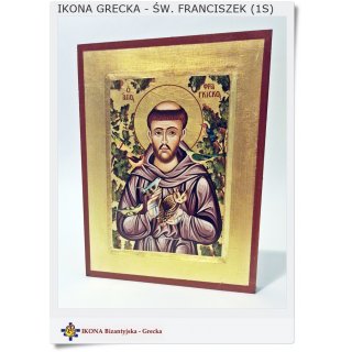 Święty franciszek IKONA